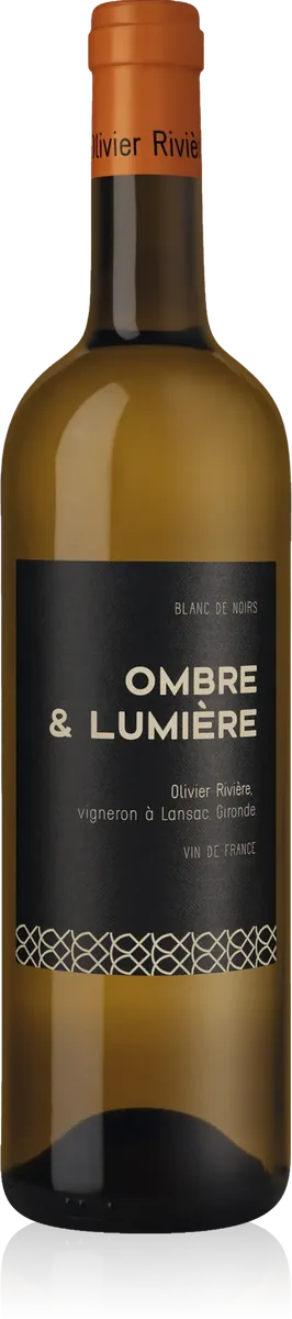 Ombre & Lumière Blanc de Noirs Vin de France